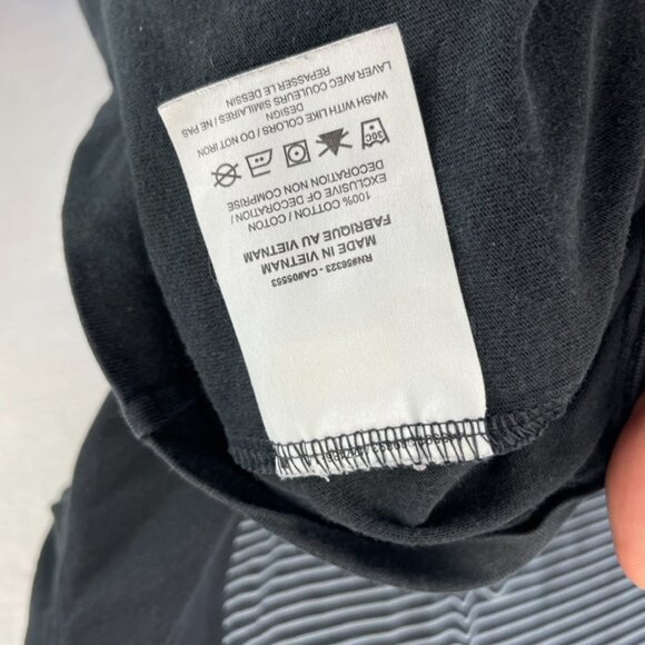 Jordan Men T-Shirt Small Black Logo Jumpman GFX Graphic Short Sleeve - Picture 5 of 6